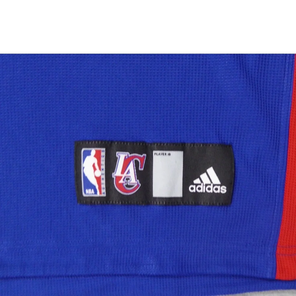 Adidas NBA Los Angeles Clippers Shooting Shirt Mens 2XL Blue Red Sleeveless